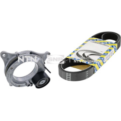  V formos rumbuotas diržas, komplektas