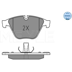  stabdžių trinkelių rinkinys, diskinis stabdys <small>MEYLE-ORIGINAL: True to OE.</small>