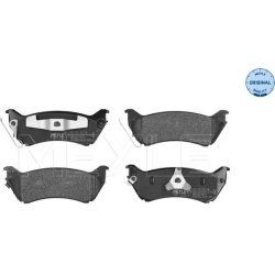  stabdžių trinkelių rinkinys, diskinis stabdys <small>MEYLE-ORIGINAL: True to OE.</small>