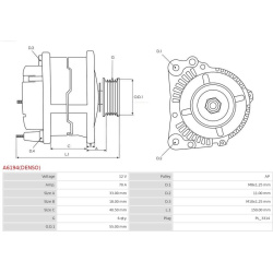  kintamosios srovės generatorius <small>Denso</small>
