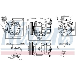  kompresorius, oro kondicionierius <small>** FIRST FIT **</small>