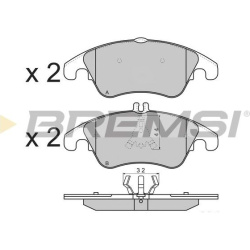  stabdžių trinkelių rinkinys, diskinis stabdys