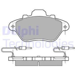  stabdžių trinkelių rinkinys, diskinis stabdys