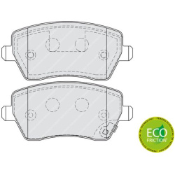  stabdžių trinkelių rinkinys, diskinis stabdys <small>PREMIER ECO FRICTION</small>