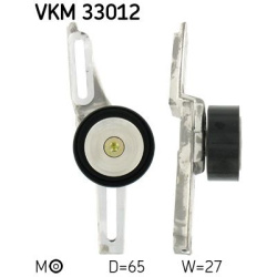  diržo įtempiklis, V formos rumbuotas diržas