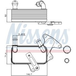  alyvos aušintuvas, automatinė transmisija <small>** FIRST FIT **</small>