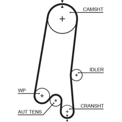  paskirstymo diržas <small>PowerGrip™</small>