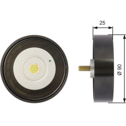  kreipiantysis skriemulys, V formos rumbuotas diržas <small>DriveAlign™</small>