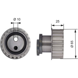  įtempiklio skriemulys, paskirstymo diržas <small>PowerGrip™</small>