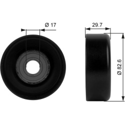  kreipiantysis skriemulys, V formos rumbuotas diržas <small>DriveAlign™</small>