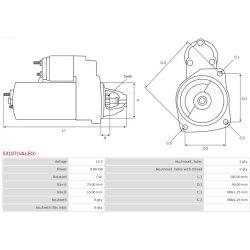  starteris <small>Brand new Valeo</small>
