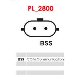  kintamosios srovės generatorius <small>Remanufactured AS-PL</small>