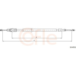  trosas, stovėjimo stabdys