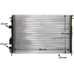  radiatorius, variklio aušinimas <small>BEHR</small>
