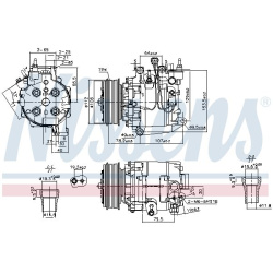 kompresorius, oro kondicionierius <small>** FIRST FIT **</small>