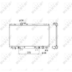 radiatorius, variklio aušinimas