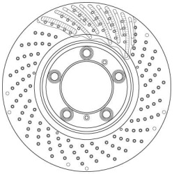  stabdžių diskas (1vnt) <small>TRW SINGLE</small>