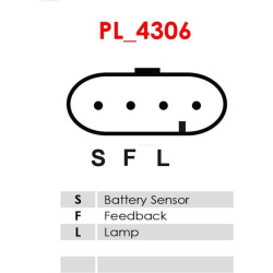 reguliatorius, kintamosios srovės generatorius <small>Brand new AS-PL</small>