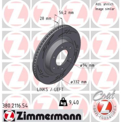  stabdžių diskas (1vnt) <small>BLACK Z</small>