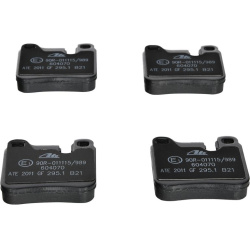  stabdžių trinkelių rinkinys, diskinis stabdys