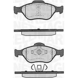  stabdžių trinkelių rinkinys, diskinis stabdys