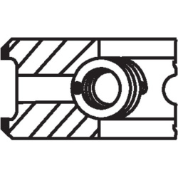  stūmoklio žiedų komplektas