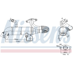  aušintuvas, išmetamųjų dujų recirkuliacija <small>** FIRST FIT **</small>
