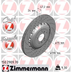  stabdžių diskas (1vnt) <small>FORMULA Z</small>