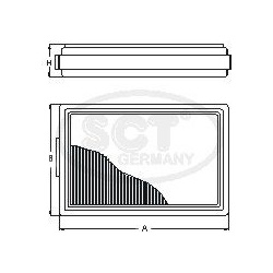 filtras, salono oras <small>SA 1105</small>