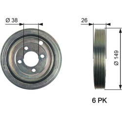  skriemulys, alkūninis velenas <small>DriveAlign™</small>