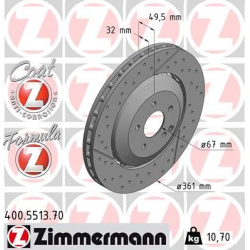  stabdžių diskas (1vnt) <small>FORMULA Z</small>