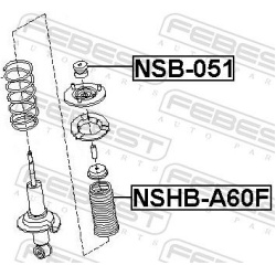  tarpiklio įvorė, amortizatorius