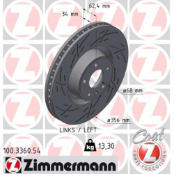  stabdžių diskas (1vnt) <small>BLACK Z</small>
