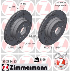  stabdžių diskas (1vnt) <small>BLACK Z</small>