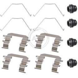  priedų komplektas, diskinių stabdžių trinkelės