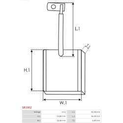  anglies šepetėlis, starteris