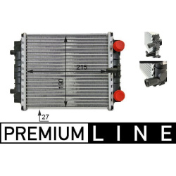  radiatorius, variklio aušinimas <small>BEHR *** PREMIUM LINE ***</small>