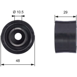  kreipiantysis skriemulys, paskirstymo diržas <small>PowerGrip™</small>