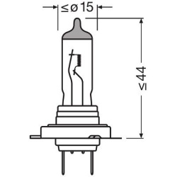  lemputė, dieną naudojamas žibintas <small>ORIGINAL</small>