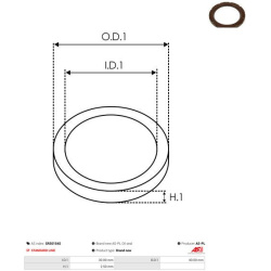  remonto komplektas, kintamosios srovės generatorius <small>AS</small>