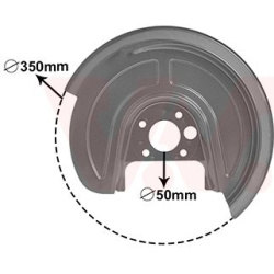  apsauginis skydas, stabdžių diskas