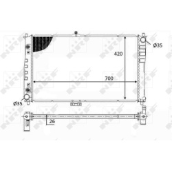  radiatorius, variklio aušinimas