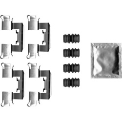  priedų komplektas, diskinių stabdžių trinkelės