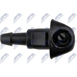  plovimo skysčio purkštukas, priekinis langas