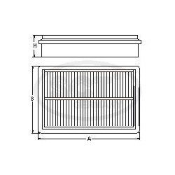  filtras, salono oras <small>SA 1244</small>