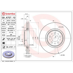  stabdžių diskas (1vnt) <small>PRIME LINE - UV Coated</small>