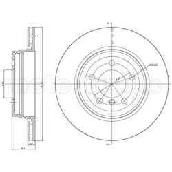  stabdžių diskas (1vnt)