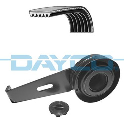  V formos rumbuotas diržas, komplektas