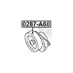  įtempiklio skriemulys, V formos rumbuotas diržas