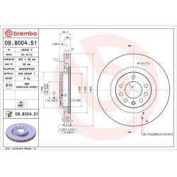  stabdžių diskas (1vnt) <small>PRIME LINE - UV Coated</small>